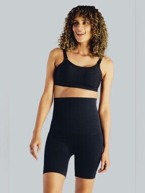 NWT Belly Bandit Mother Tucker Biker Short - L - Black